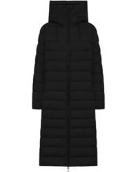DUNO - Schwarzer Langer Wintermantel Licosa 2.0 - Lyst