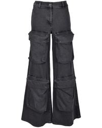 GIUSEPPE DI MORABITO - Wide Jeans - Lyst