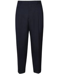 BE ABLE - Broeken ,Blauw ,Wol Suit Broeken - Lyst