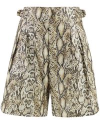 Isabel Marant - Felize Printed Bermuda Shorts - Lyst