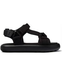 Camper - Schwarze flache sandalen für männer - Lyst