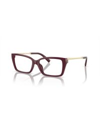 Tiffany & Co. - Burgunder Brillengestelle - Lyst