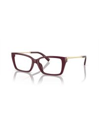 Tiffany & Co. - Burgunder Brillengestelle - Lyst