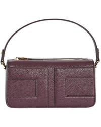 Elisabetta Franchi - Schultertasche Mit Maxi-Logo - Lyst