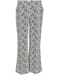 Maicazz - Broeken ,Zwart ,Xavi Fan Print Statement Broek - Lyst