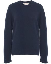 Jucca - Blaue Strickware Pullover Aw25 - Lyst