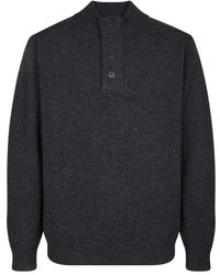 Barbour - Patch Half Zip Jumper - Lyst