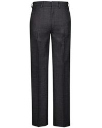 Prada - Broeken ,Grijs ,Wide Broeken - Lyst