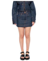 Wrangler - Super Regular Rok - Lyst