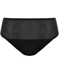 Heist Studios - Ondergoed ,Zwart ,Katoen De Sheer Thong - Lyst