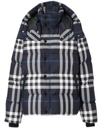 Burberry - Jackets > down jackets - Lyst