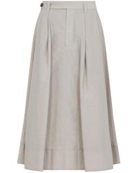 Brunello Cucinelli - Sartorial Rok Met Monili - Lyst