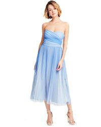 Guess Monica Sleeveless Pleated Dress - Blauw