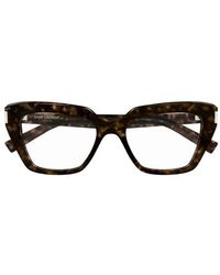 Saint Laurent Glasses Chain Cord In Metal in Metallic | Lyst UK