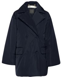 Inwear - Marineblaue oversize blazerjacke - Lyst