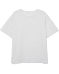 American Vintage - Oversize w fizvalley t-shirt - weiß - Lyst