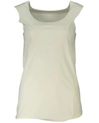 Patrizia Pepe - Sleeveless Top Round Neck - Lyst