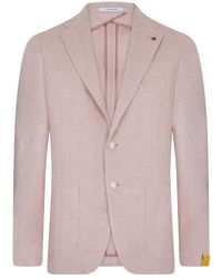 Tagliatore - Jassen ,Roze ,Katoen Montecarlo Blazer - Lyst