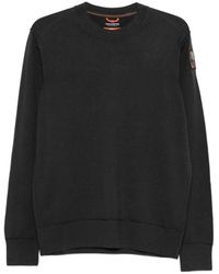 Parajumpers - Hoodies & Sweatvesten ,Grijs ,Katoen Basic Braw Crewneck Sweater - Lyst
