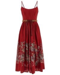 Zimmermann - Rhiannon Corset Midi Dress - Lyst