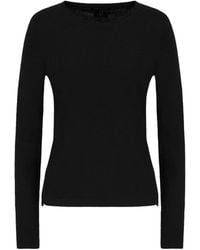 ARMANI EXCHANGE - Round-Neck Knitwear - Lyst