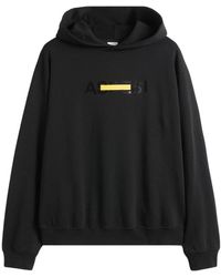 Aspesi - Hoodies & Sweatvesten ,Zwart ,Katoen Capuchontrui Van Katoen - Lyst