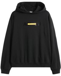 Aspesi - Hoodies & Sweatvesten ,Zwart ,Katoen Capuchontrui Van Katoen - Lyst