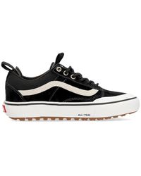 Vans - Schoenen ,Zwart ,Leer Zwart/Wit Buitenschoen Jongen Old Skool Mte-2 - Lyst