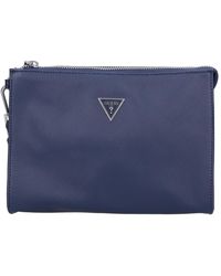Guess - Tassen ,Blauw ,Beauty Case - Lyst