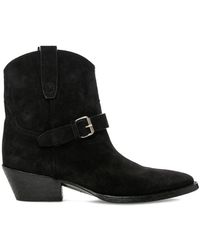 Saint Laurent - Cowboy & Biker Boots - Lyst