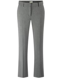 Seductive - Broeken ,Grijs ,Blauwe Keramische Doppio Stijl - Lyst