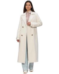 Beaumont Organic - Jassen ,Leer Dia Trenchcoat - Lyst