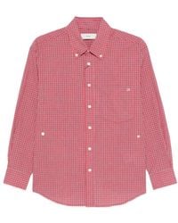 DUNST - Overhemden ,Veelkleurig ,Katoen Oversized Bd Geruit Overhemd - Lyst