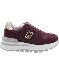 Liu Jo - Schoenen ,Rood ,Seoul Sneaker - Lyst