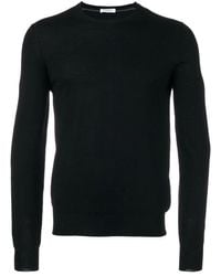 Paolo Pecora - Zwarte Sweatshirt Aw25 Stijlvol Comfortabele Pasvorm - Lyst