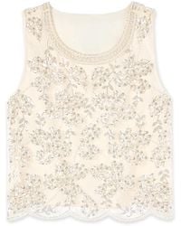 Oltre - Sleeveless Tops - Lyst