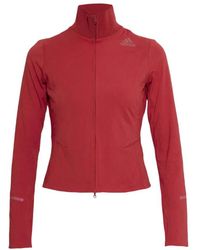 adidas - Fitness ,Rood ,Polyester Training Mid Layer Jacket - Lyst