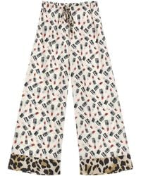 5 PROGRESS - Wide Trousers - Lyst