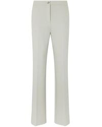 Pinko - Viscose Broek Met Knopen - Lyst
