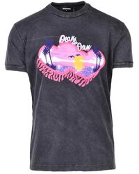DSquared² - Logo T-Shirt - Lyst
