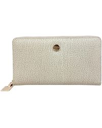 Borbonese - P.Foglio Large Zip Around - Lyst