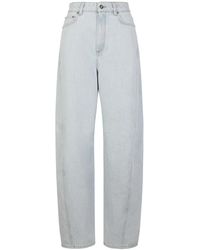 Givenchy - Jeans ,Blauw ,Katoen Loose-Fit Jeans - Lyst