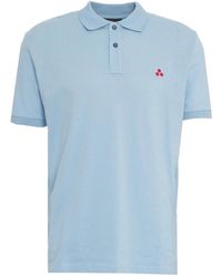 Peuterey - Tops ,Blauw ,Katoen Zeno 02 Polo Shirt - Lyst
