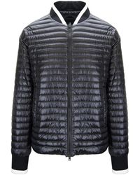 Herno - Jassen ,Zwart ,Polyester Rits Donsjas - Lyst