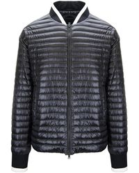 Herno - Jassen ,Zwart ,Polyester Rits Donsjas - Lyst