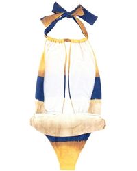 Alberta Ferretti - Tie-Dye Swimwear - Lyst