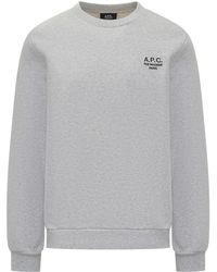 A.P.C. - Standard Rue Madame Sweatshirt - Lyst