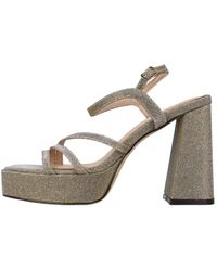 Menbur - Glitters Plateau-Sandale - Lyst