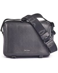 Paul Smith - Schwarze Saffiano Umhängetasche - Lyst