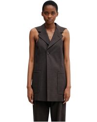 MM6 by Maison Margiela - Vests - Lyst